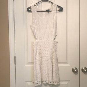 All white Sunday dress